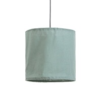 Абажур Из жатого льна Thade единый размер синий LA REDOUTE INTERIEURS  фото, kupilegko.ru